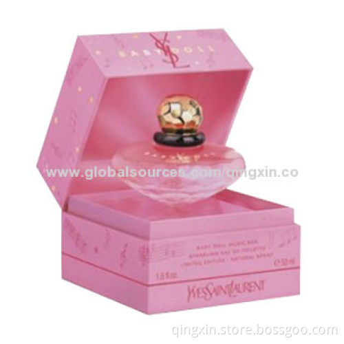 Pink Perfume Packaging Box, Available in Various Colors and Sizes, Best Quality with Lower Price